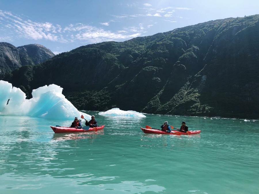 alaska glacier cruise excursions kayaking iceburgs